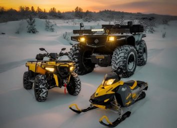 В Пензе набирают обороты развлечения на снегоходах и другой внедорожной технике